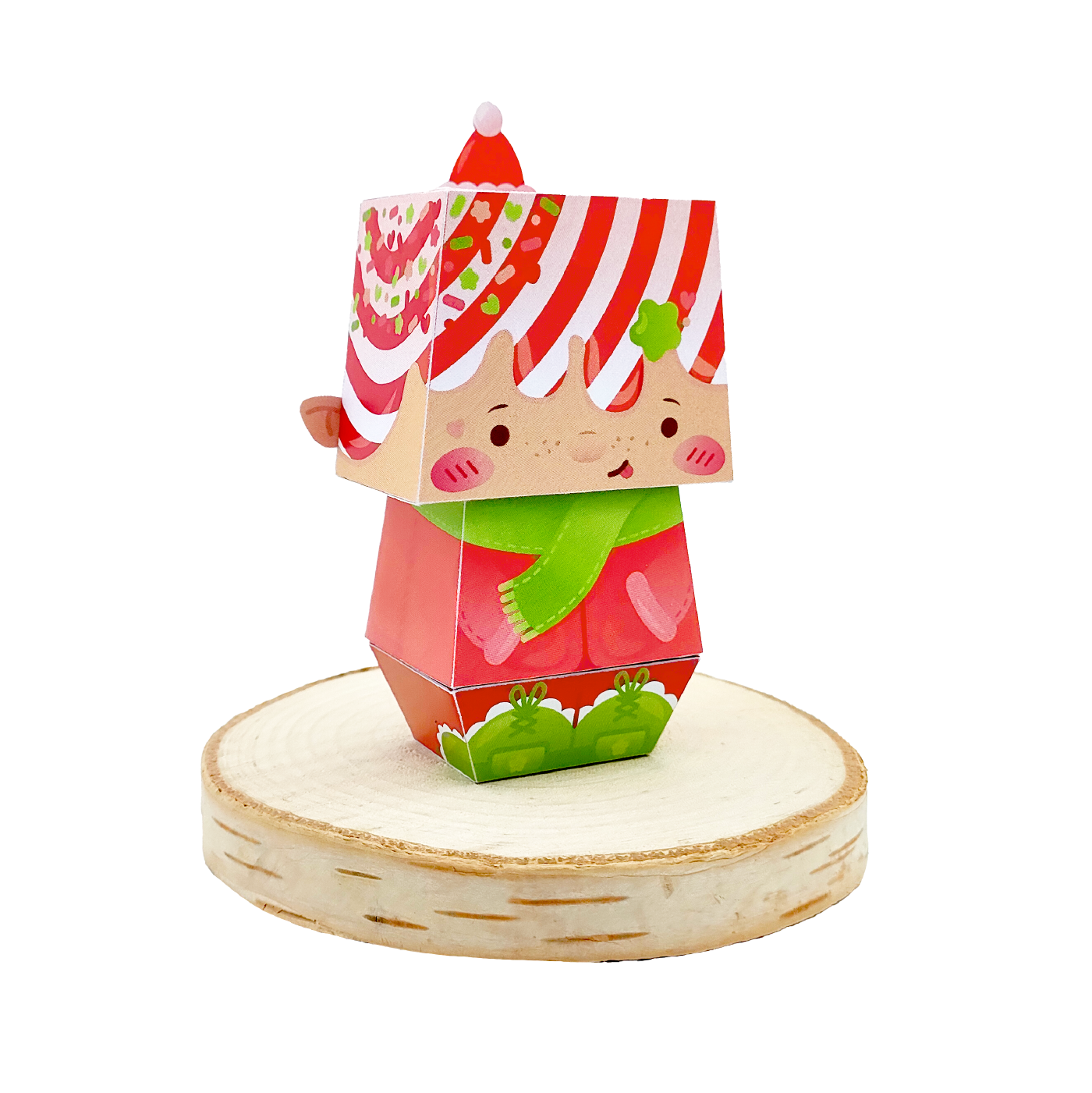 Aolmès Noël 2023 Elfe Ansel rouge 1