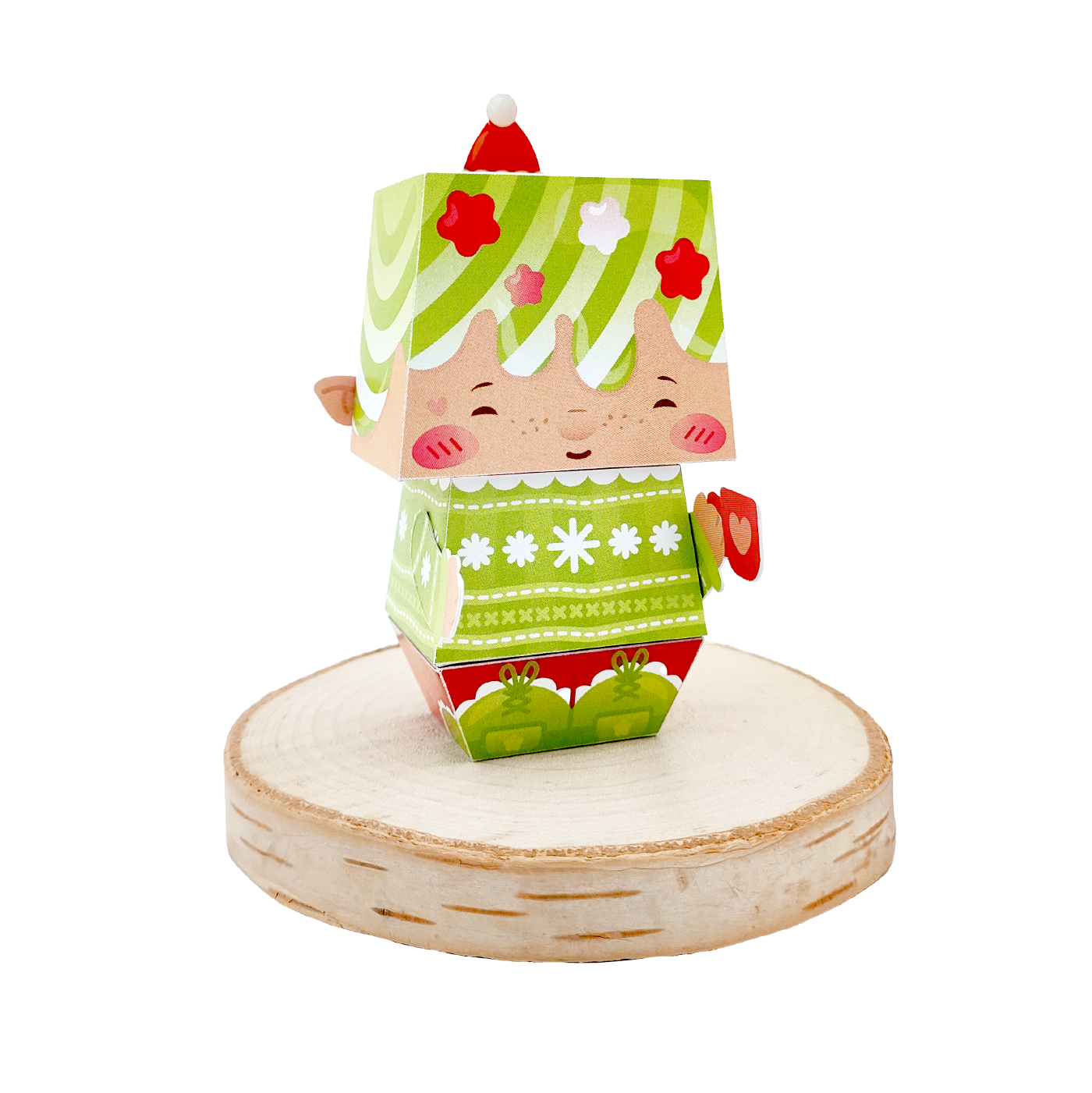 Aolmès Noël 2023 Elfe Ansel vert 1