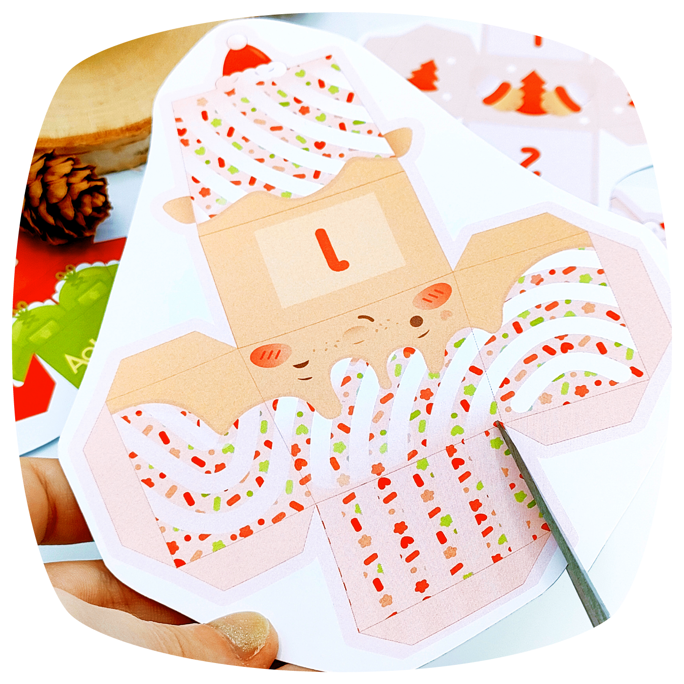 Aolmès Noël 2023 Elfe Ansel rose 4