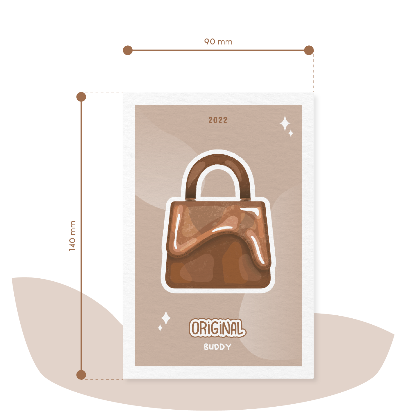 Print Original 2022 Buddy Marron 3