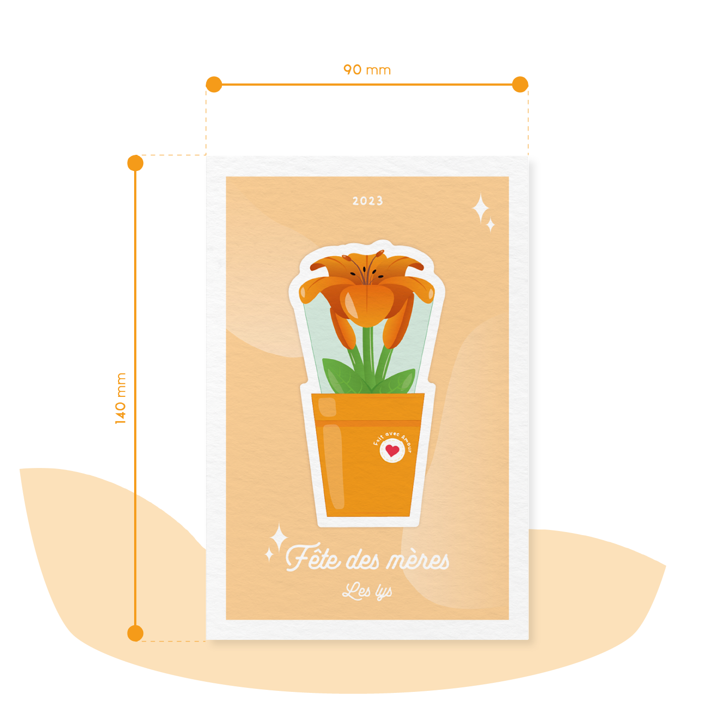 Print Fetes 2023 Lys Oranges 3