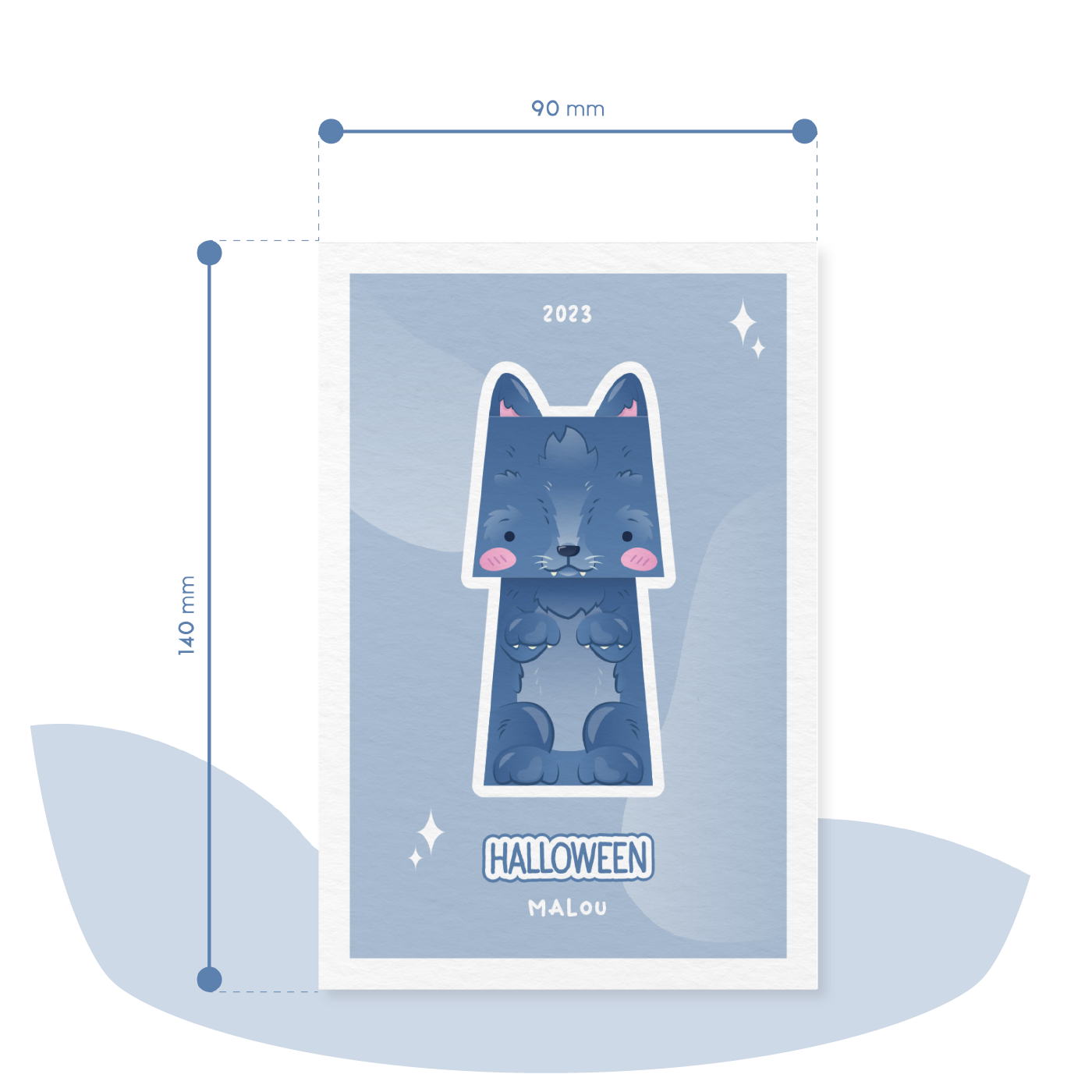 Print Halloween 2023 Loup Malou 3