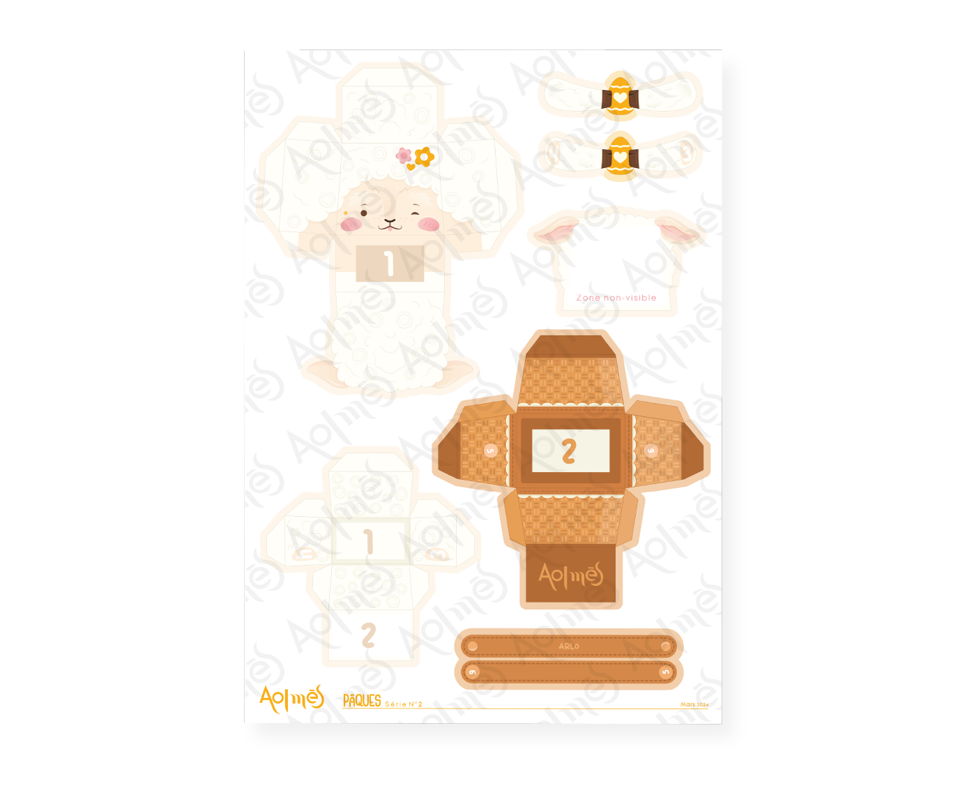 Aolmès Pâques 2024 Mouton Arlo 5