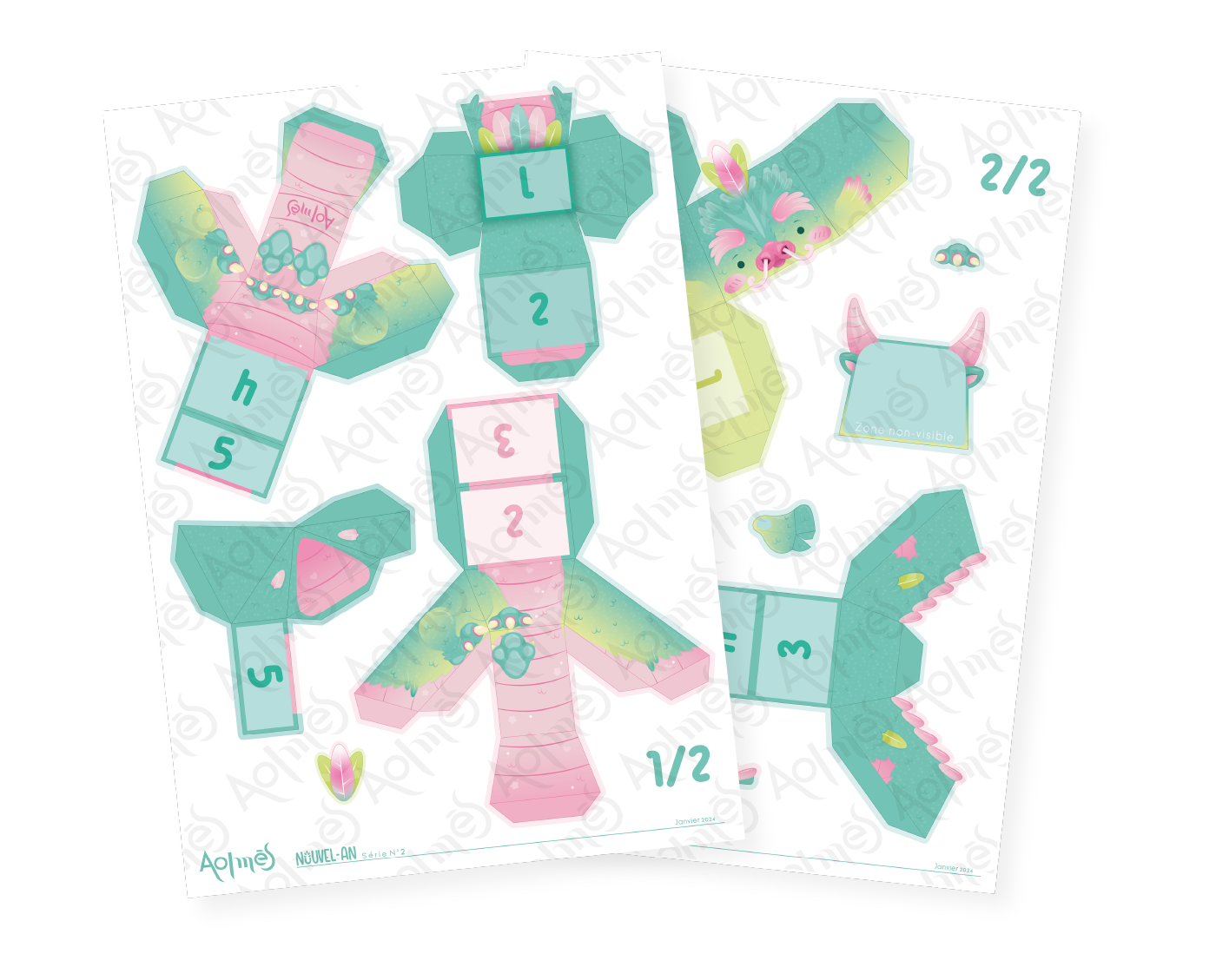 Aolmès Nouvel an 2024 Dragon Gideon 5