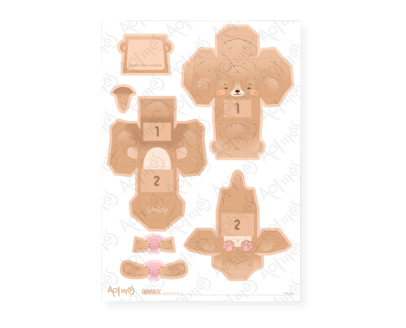 Aolmès Animaux 2024 Loutre Nour 5