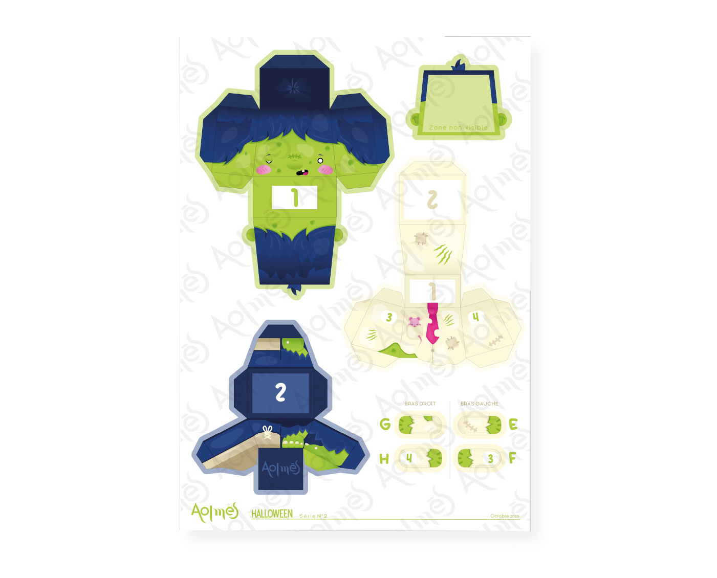 Aolmès Halloween 2023 Zombie Rémi 5