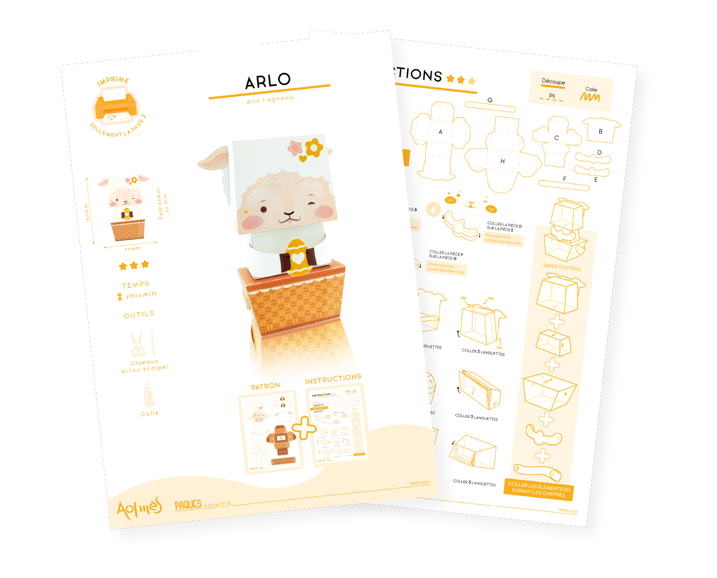 Aolmès Pâques 2024 Mouton Arlo 6