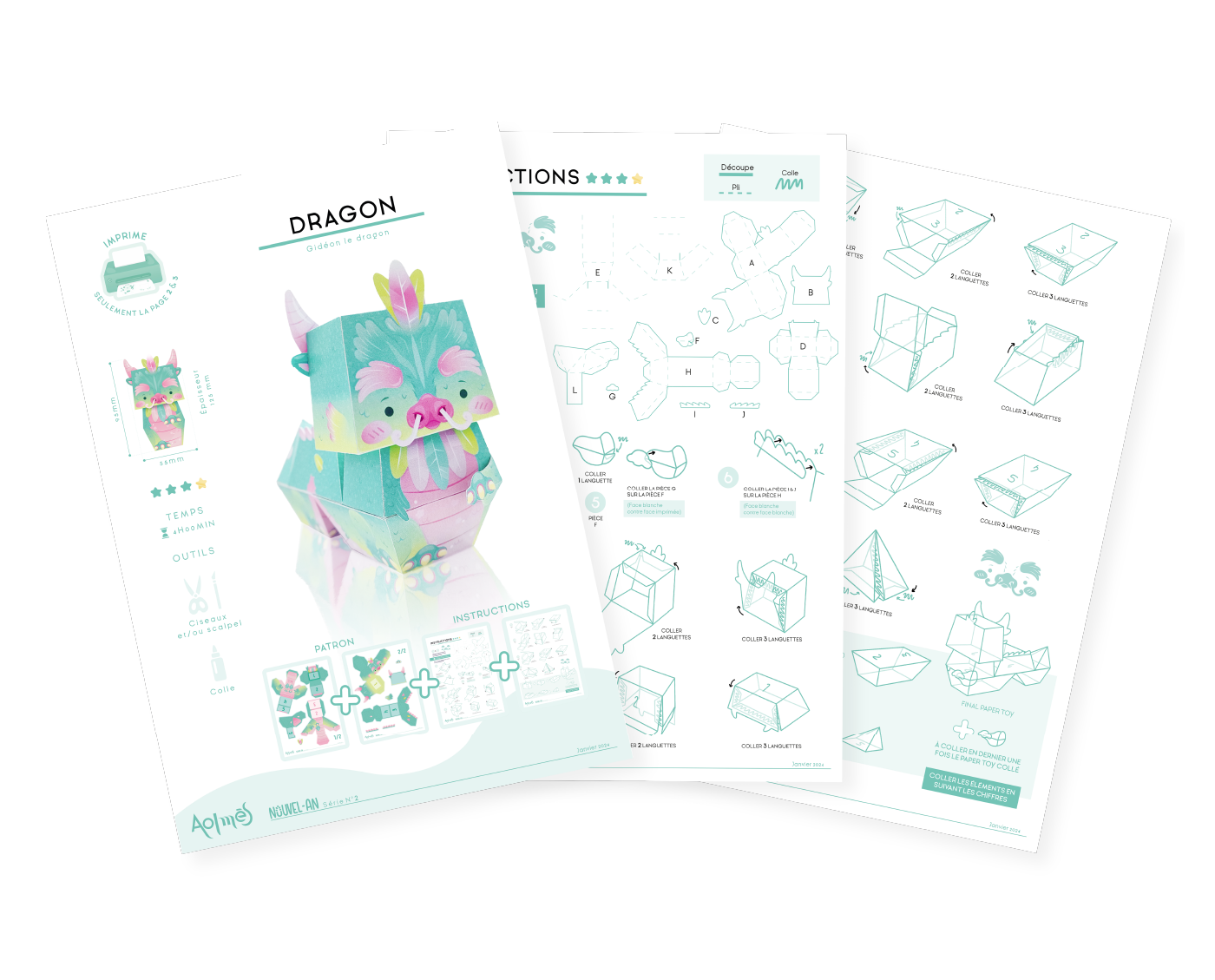 Aolmès Nouvel an 2024 Dragon Gideon 6