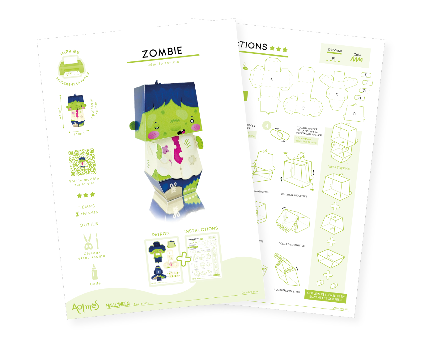 Aolmès Halloween 2023 Zombie Rémi 6