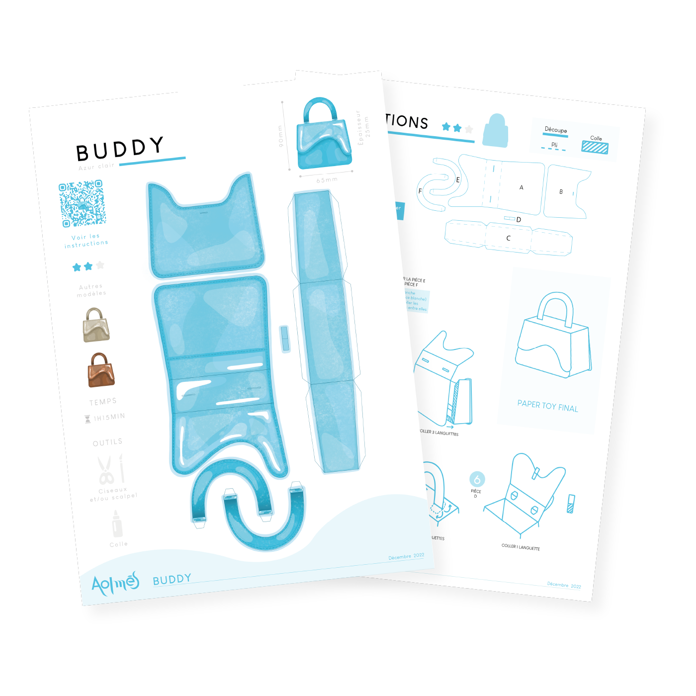 Aolmès Original 2022 Buddy bleu 3