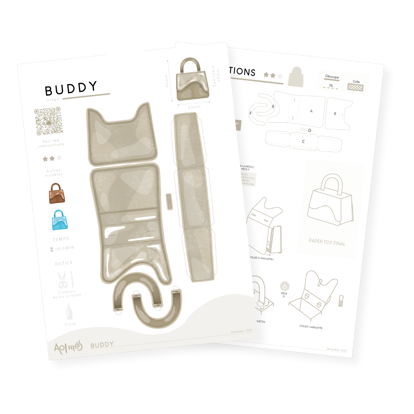 Aolmès Original 2022 Buddy gris 3