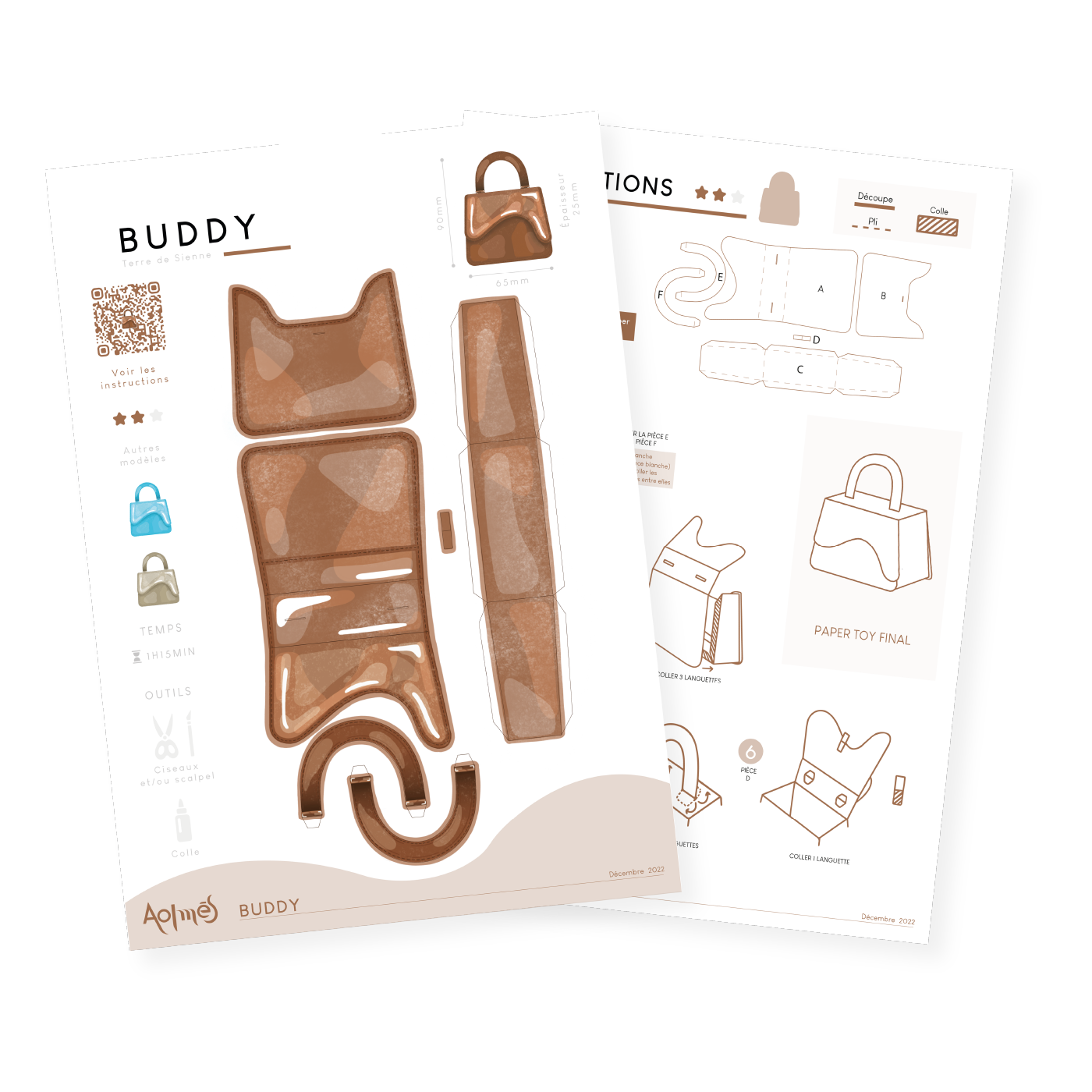 Aolmès Original 2022 Buddy marron 3