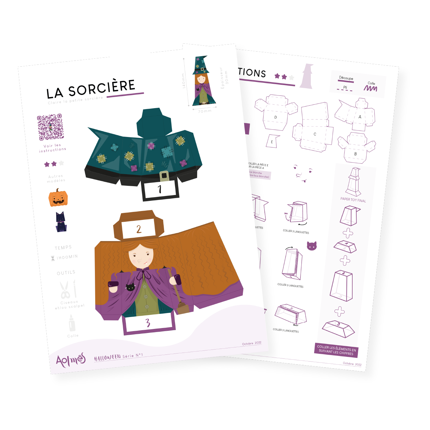 Aolmès Halloween 2022 Sorcière Claire 3