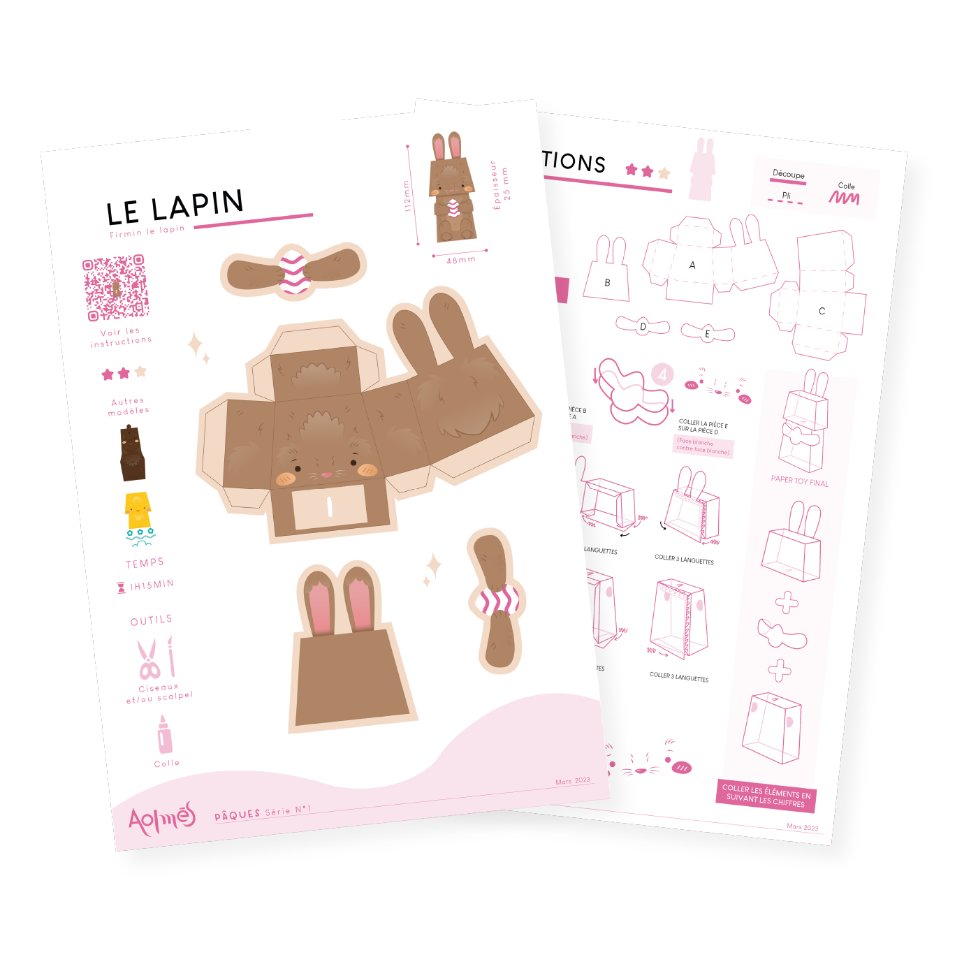 Aolmès Pâques 2023 Lapin Firmin 4