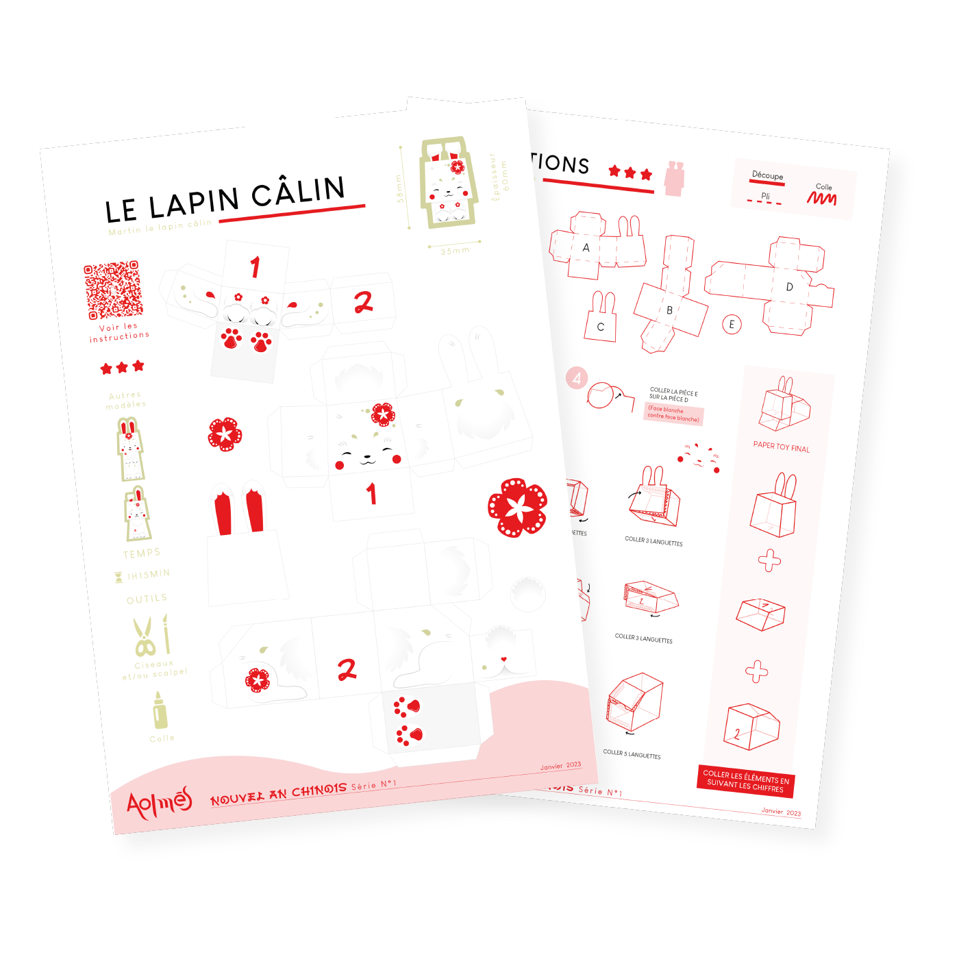 Aolmès Nouvel an 2023 Lapin Martin 3