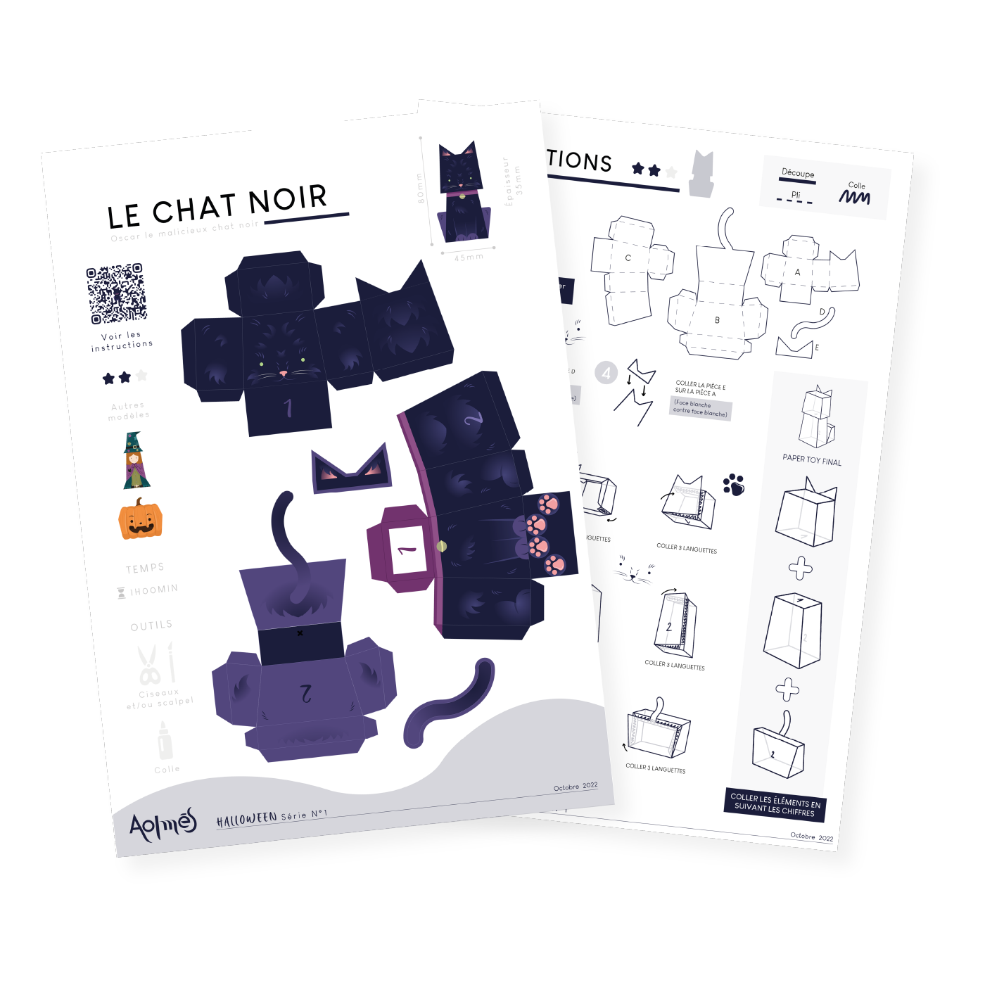 Aolmès Halloween 2022 Chat Oscar 3