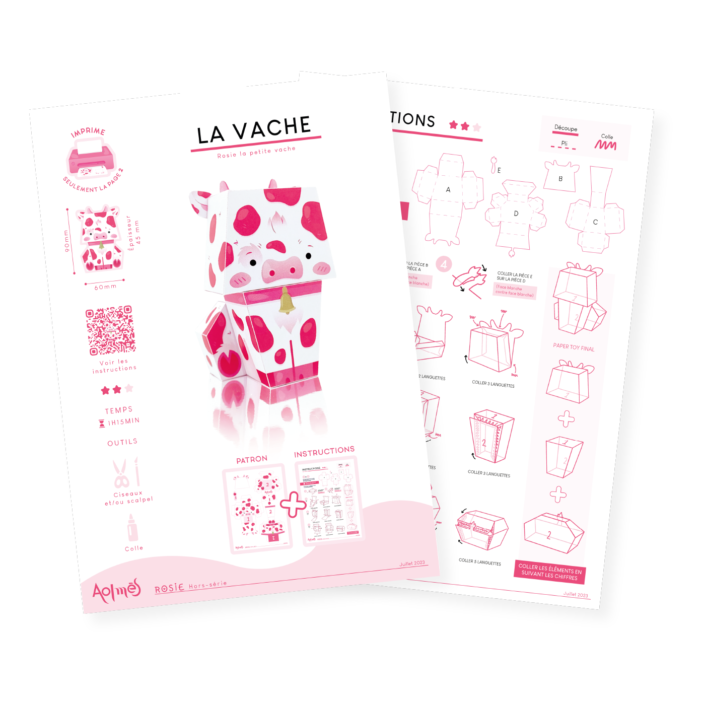 Aolmès Original 2023 Vache Rosie 4