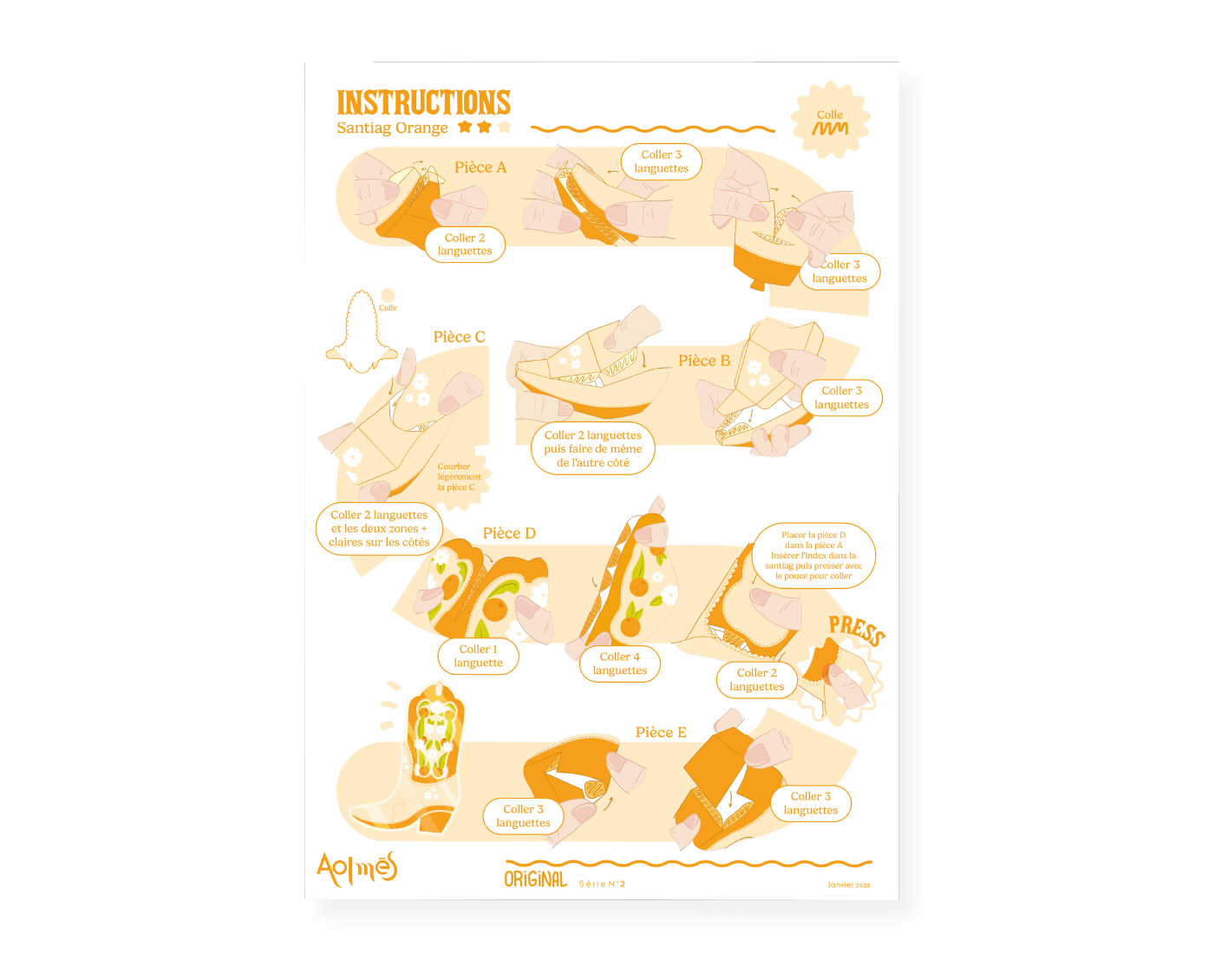 Aolmès Original 2025 Santiag Orange 6
